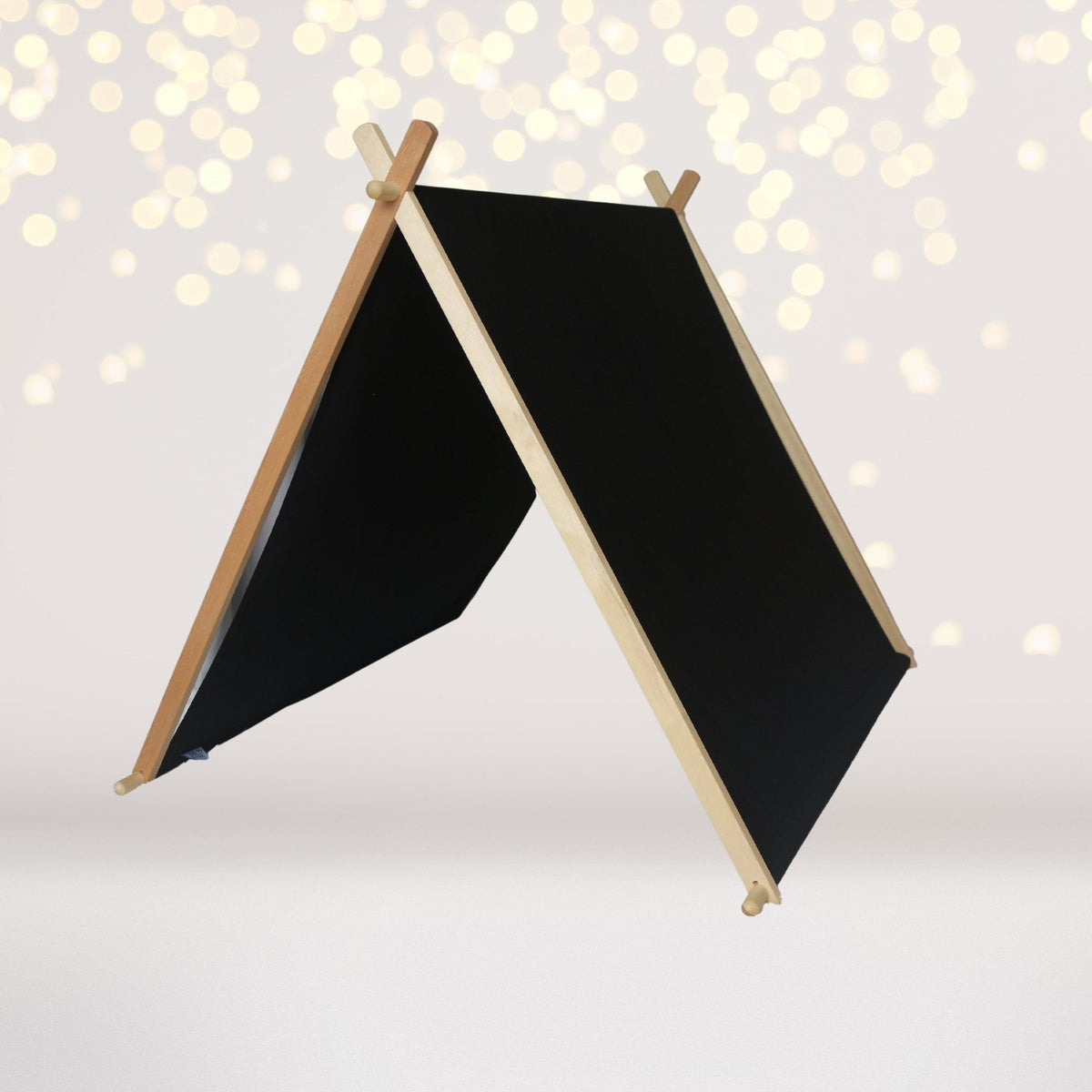 Kids A-Frame Sleepover Tents with Lights - Megan and Moss Co
