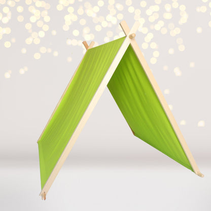 Kids A-Frame Sleepover Tents with Lights - Megan and Moss Co