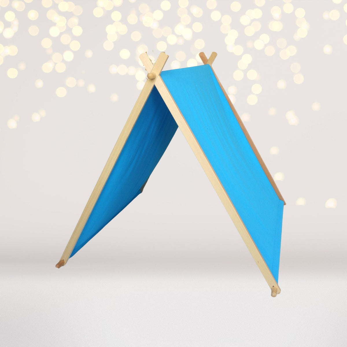 Kids A-Frame Sleepover Tents with Lights - Megan and Moss Co