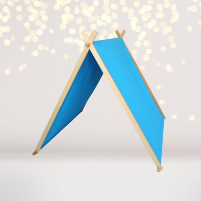 Kids A-Frame Sleepover Tents with Lights - Megan and Moss Co