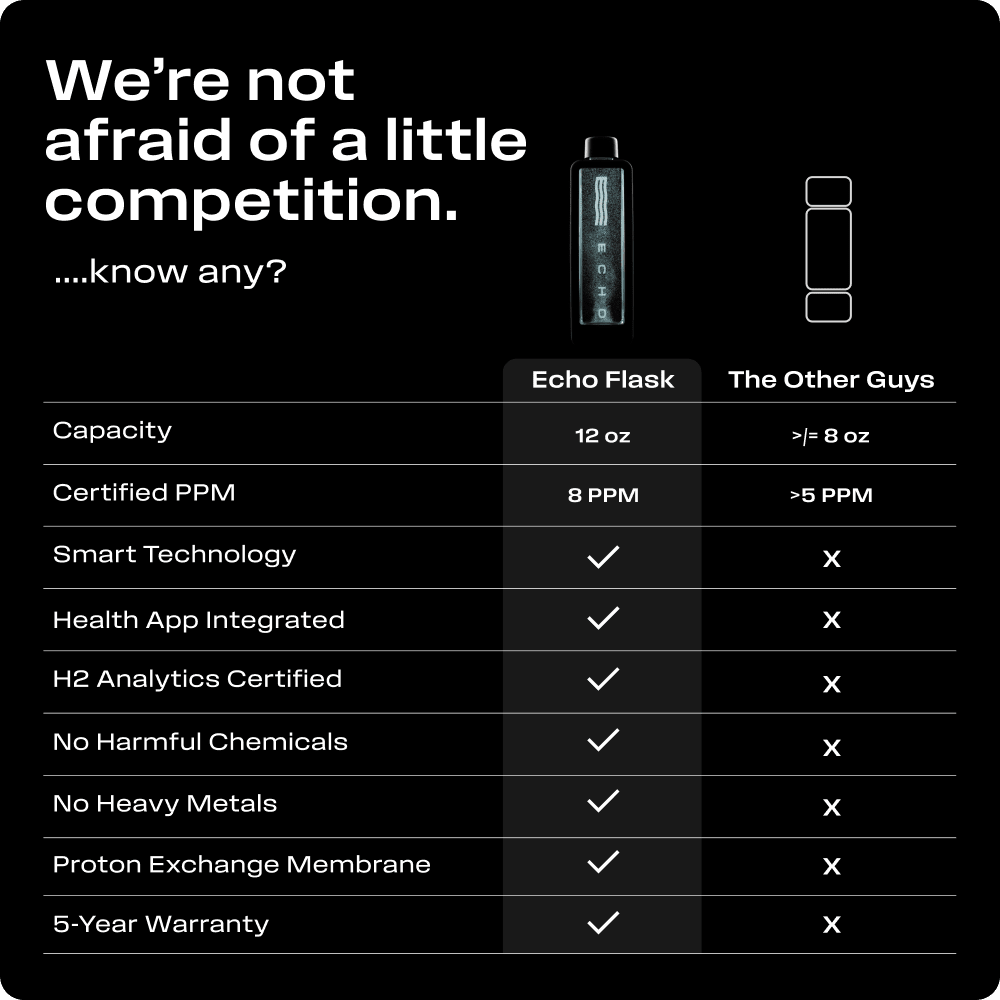 ECHO Flask Hydrogen Water Bottle - Megan and Moss Co